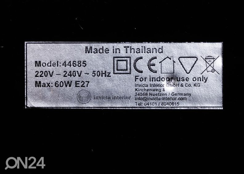 Pöytävalaisin Hypnotic kuvasuurennos