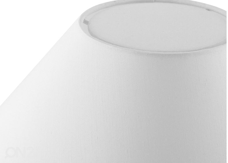 Pöytävalaisin Iris 20, valkoinen kuvasuurennos