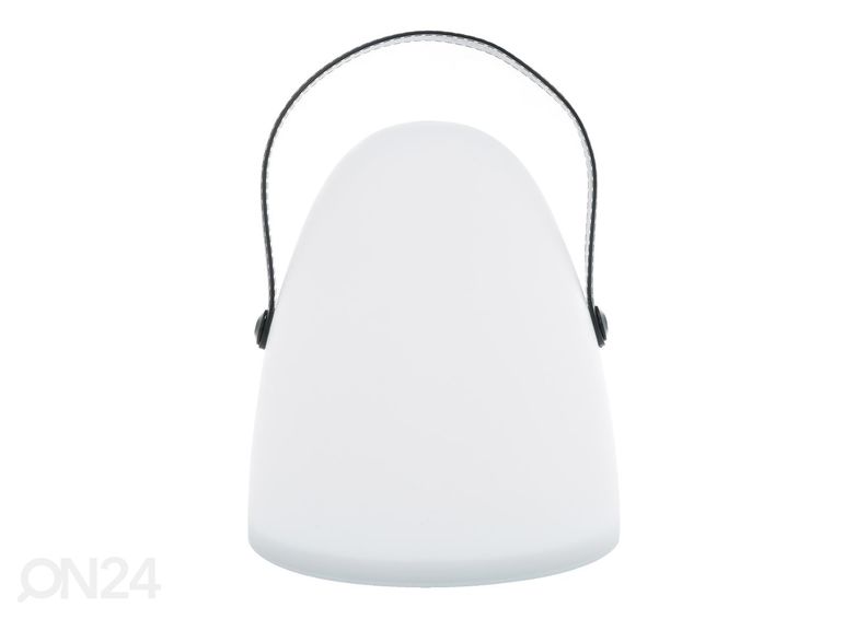 Pöytävalaisin Luka Black LED kuvasuurennos