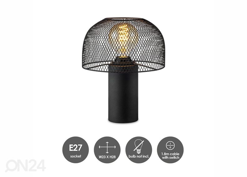 Pöytävalaisin Mushroom kuvasuurennos