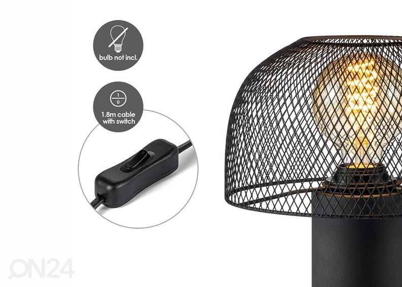 Pöytävalaisin Mushroom kuvasuurennos