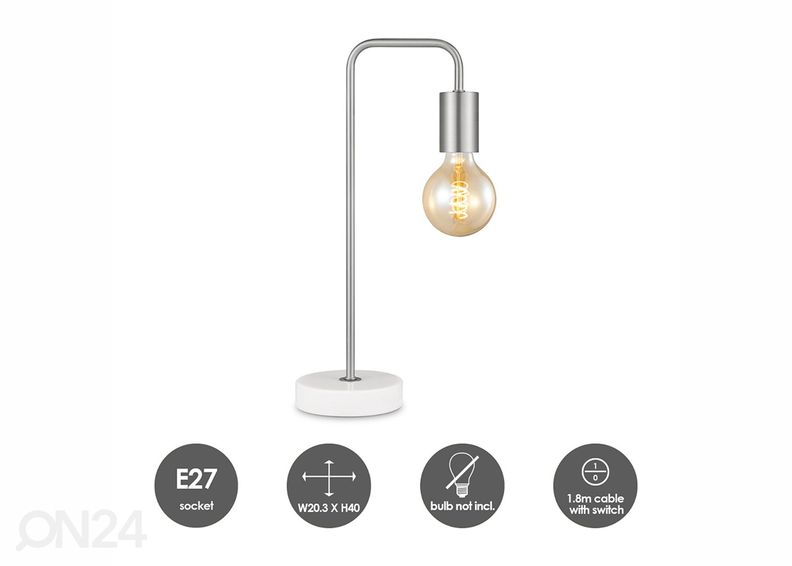 Pöytävalaisin Noble kuvasuurennos