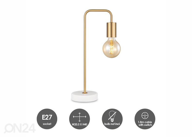 Pöytävalaisin Noble kuvasuurennos