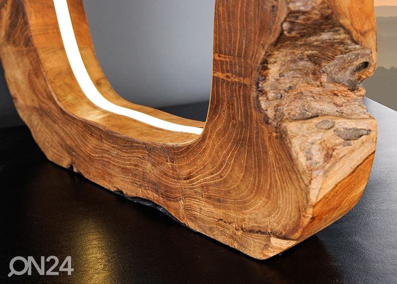 Pöytävalaisin Organic Artwork kuvasuurennos