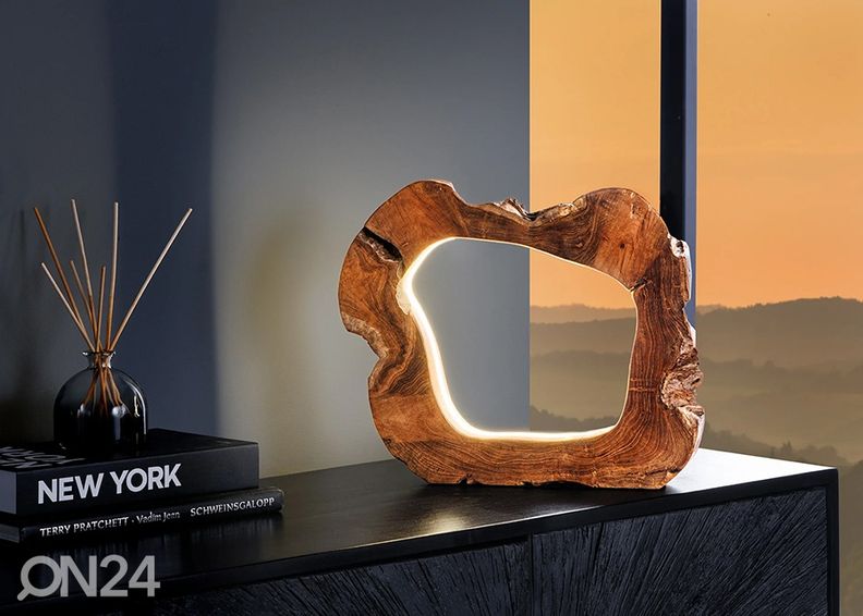 Pöytävalaisin Organic Artwork kuvasuurennos