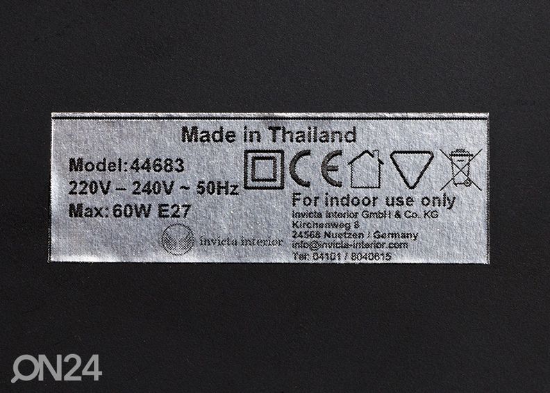 Pöytävalaisin Organic Artwork kuvasuurennos