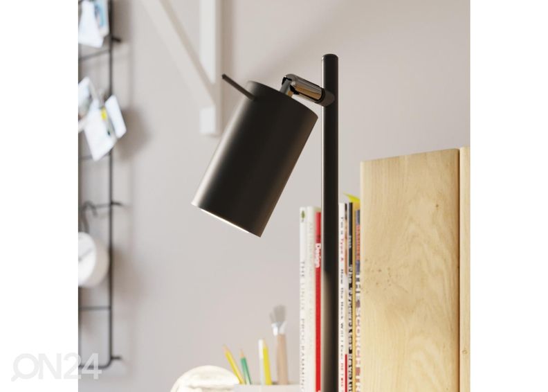 Pöytävalaisin Ring, musta kuvasuurennos