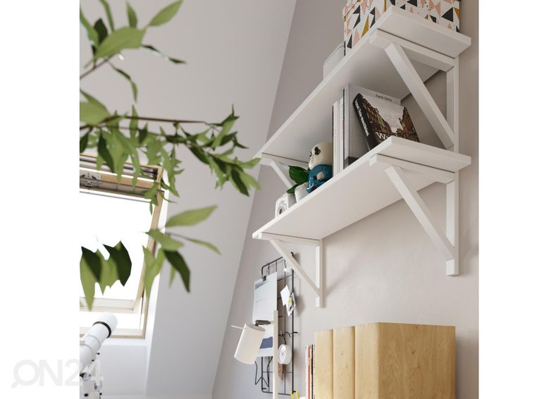 Pöytävalaisin Ring, valkoinen kuvasuurennos