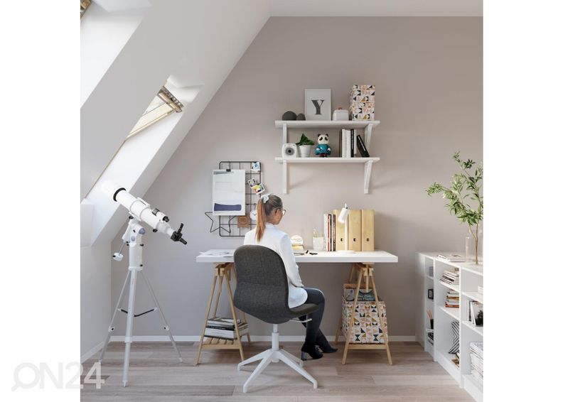 Pöytävalaisin Ring, valkoinen kuvasuurennos