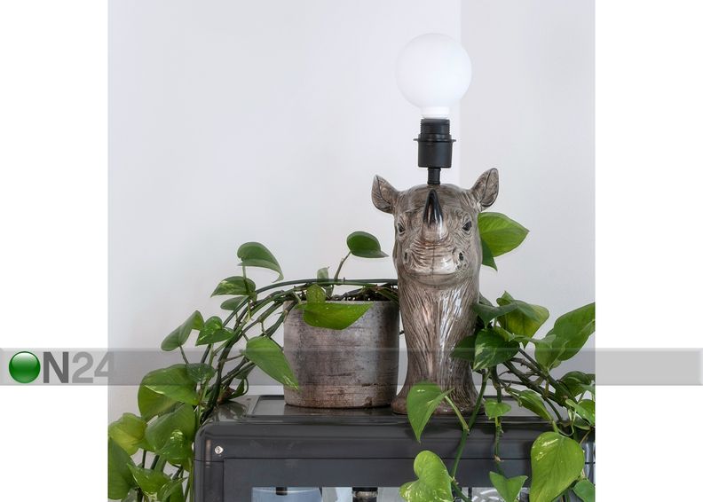 Pöytävalaisin Sarvikuono kuvasuurennos