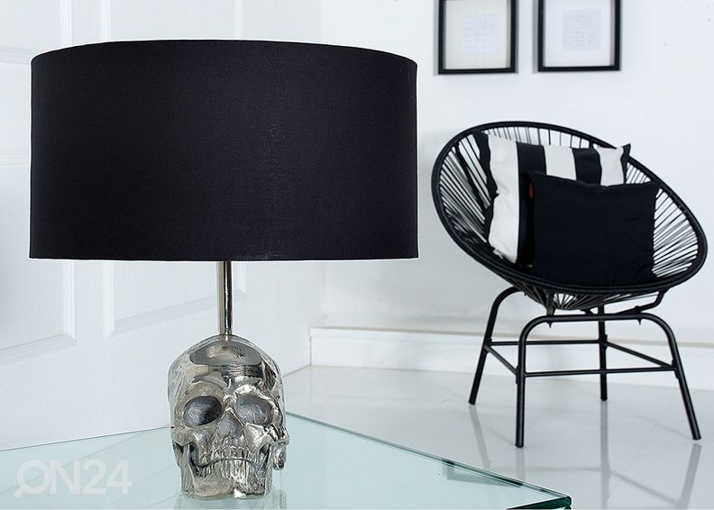 Pöytävalaisin Skull kuvasuurennos