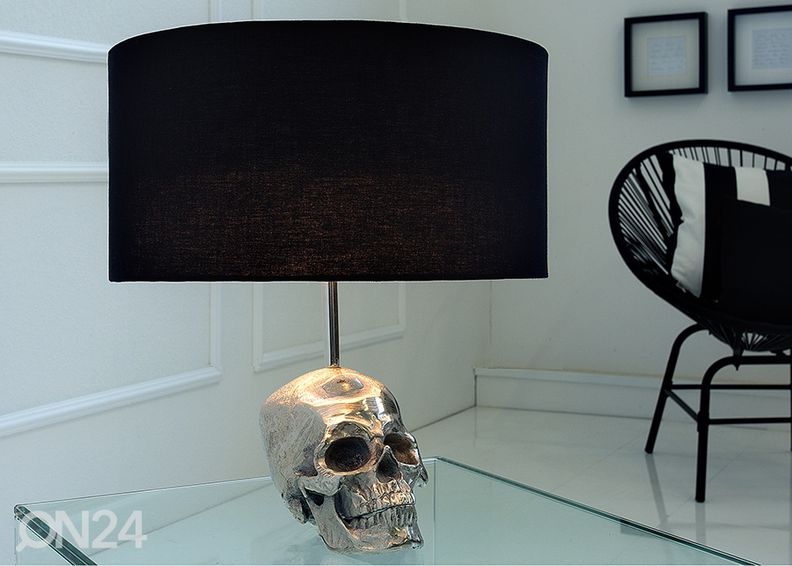 Pöytävalaisin Skull kuvasuurennos
