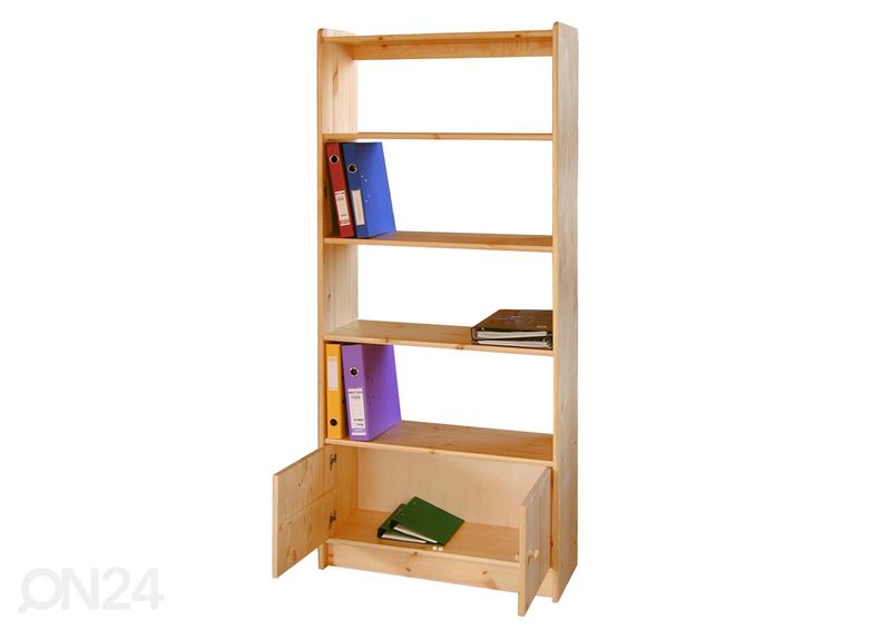 Puinen hyllykkö kuvasuurennos