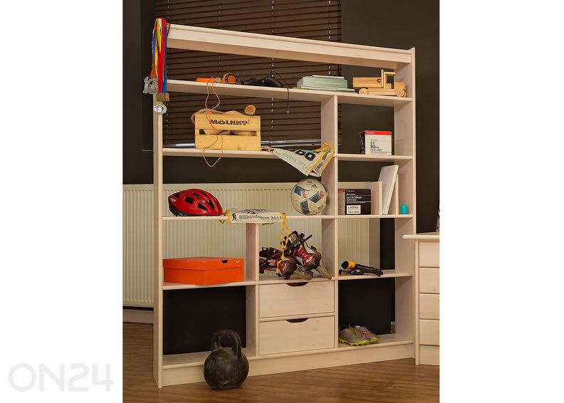 Puinen hyllystö kuvasuurennos