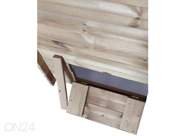 Puinen kompostori 400 L, lämpöpuuta kuvasuurennos