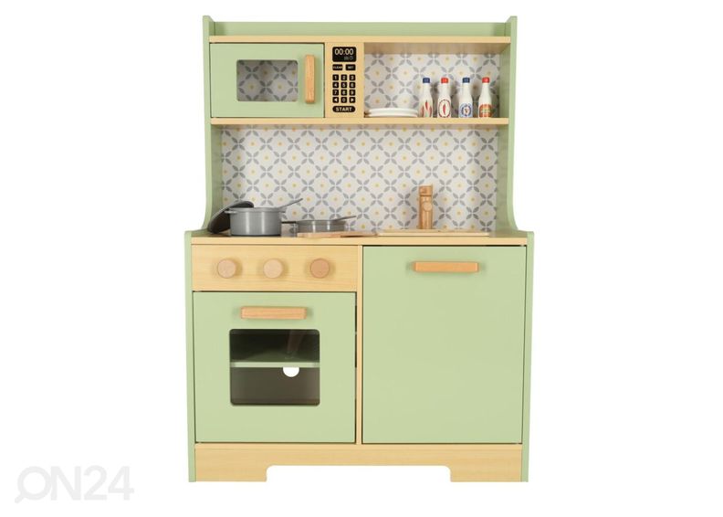 Puinen leikkikeittiö kuvasuurennos