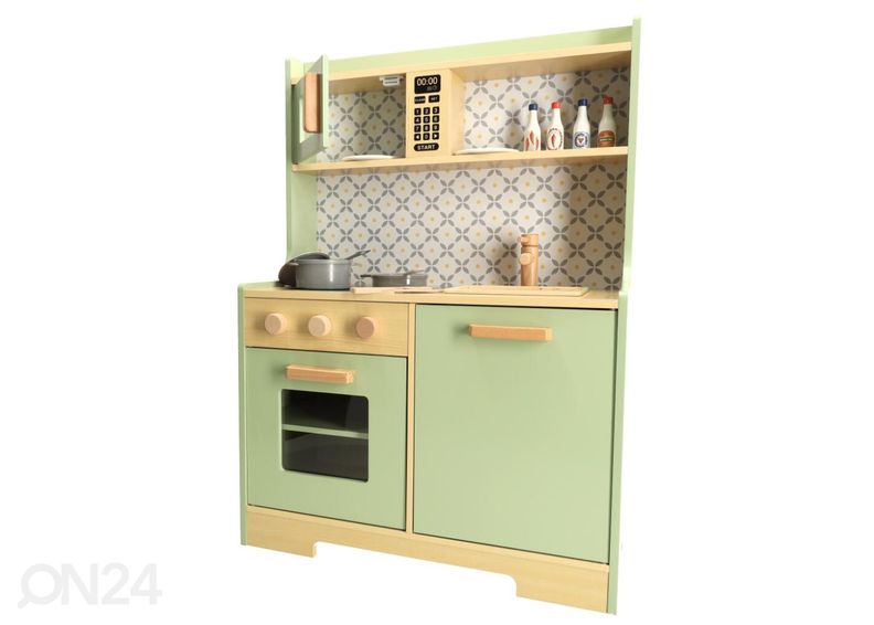 Puinen leikkikeittiö kuvasuurennos