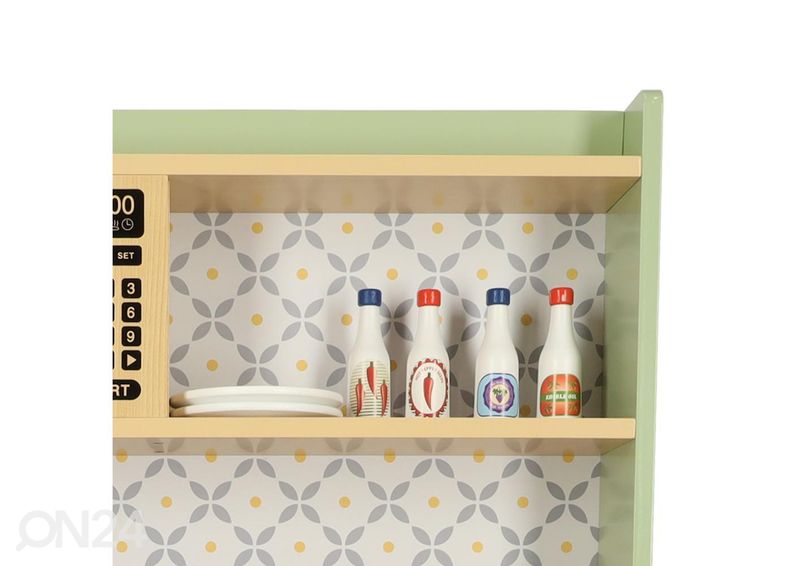 Puinen leikkikeittiö kuvasuurennos