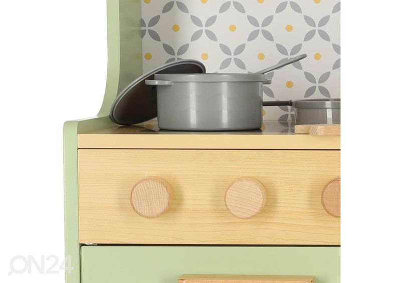 Puinen leikkikeittiö kuvasuurennos