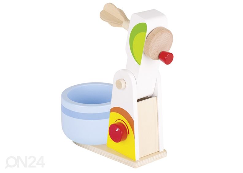 Puinen leikkitehosekoitin kuvasuurennos