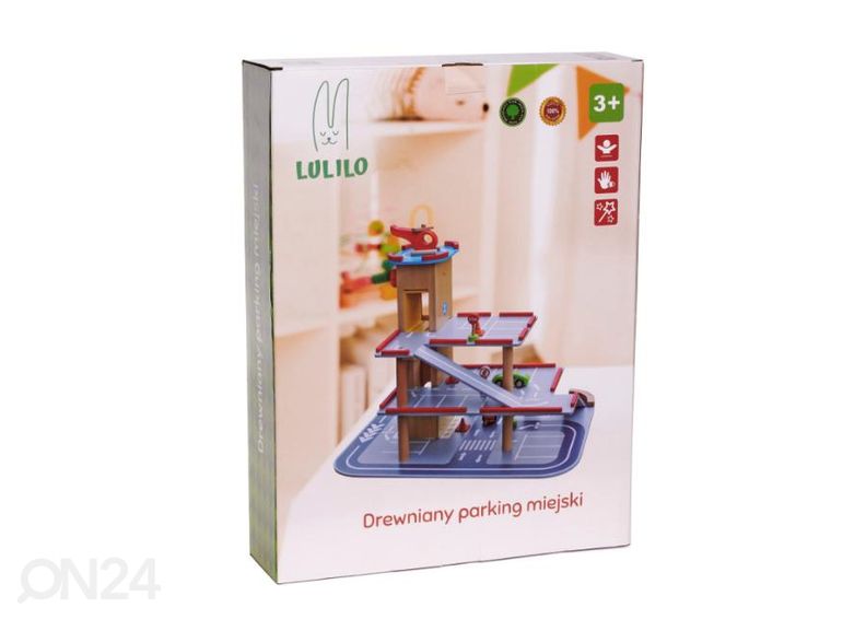 Puinen parkihalli kuvasuurennos