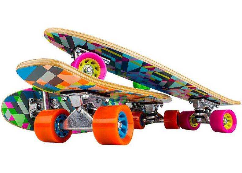 Puinen Pennyboard rullalauta 22.5" Flip Board Black Dragon kuvasuurennos