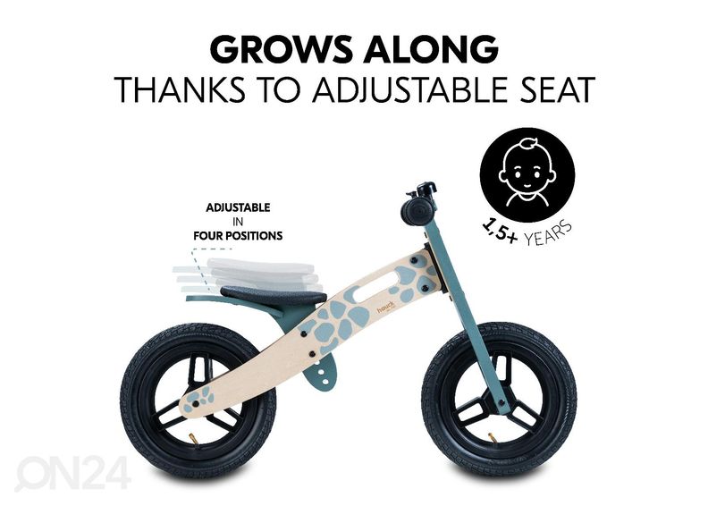 Puinen potkupyörä Hauck Balance N Ride kuvasuurennos