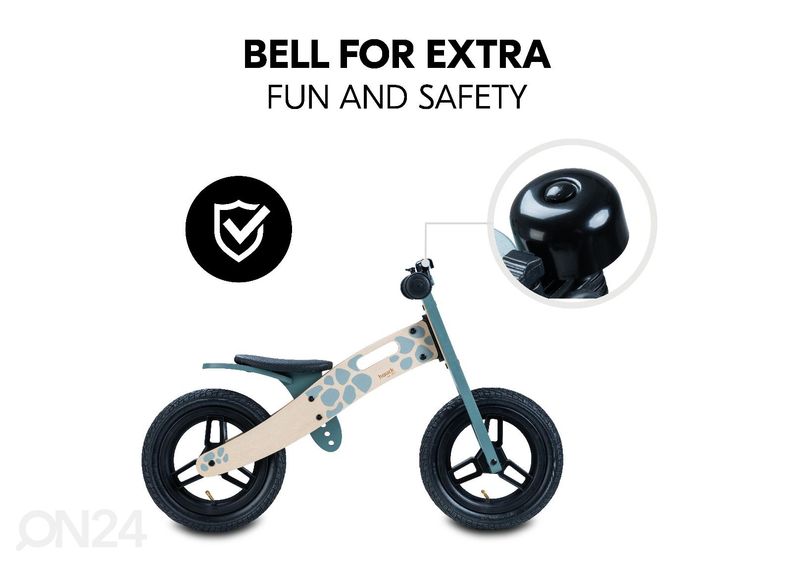 Puinen potkupyörä Hauck Balance N Ride kuvasuurennos