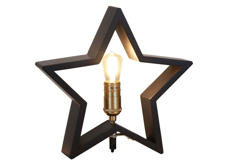 Puinen tähti 29 cm kuvasuurennos