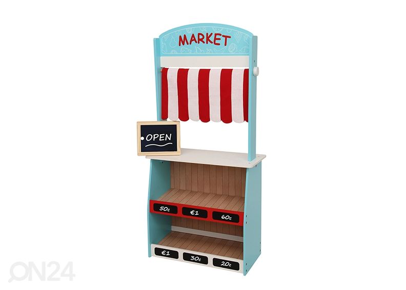 Puinen torikoju kuvasuurennos