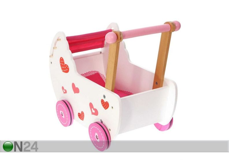 Puiset nukenvaunut kuvasuurennos