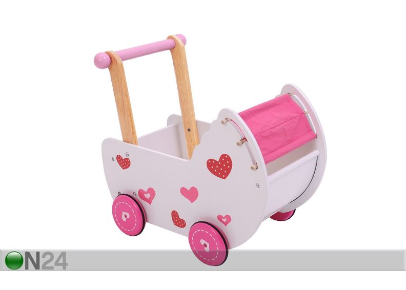 Puiset nukenvaunut kuvasuurennos