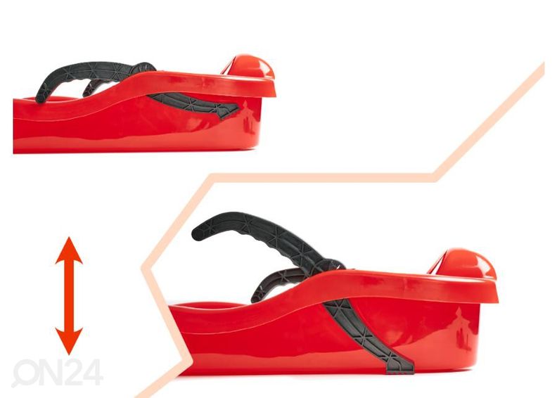 Pulkka jarruilla kuvasuurennos