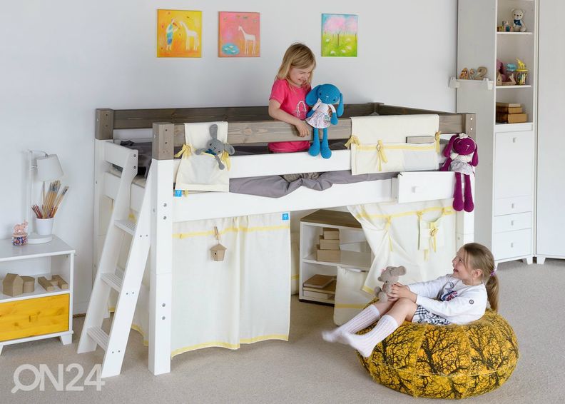 Puolikorkea parvisänky Moby 90x200 cm kuvasuurennos