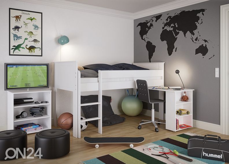 Puoliparvisänky Alba 613 90x200 cm kuvasuurennos