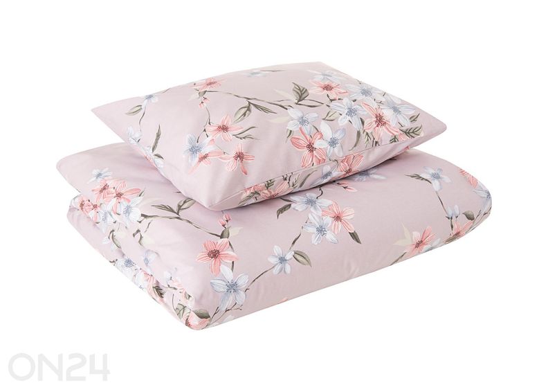 Pussilakanasetti Blossom, pussilakana 150x210 cm + tyynyliina 50x60 cm kuvasuurennos