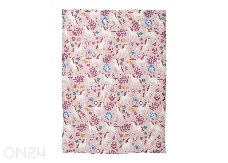 Pussilakanasetti Hevoset suuri AR-312, pussilakana 150x210 cm + tyynyliinaa 50x60 cm kuvasuurennos