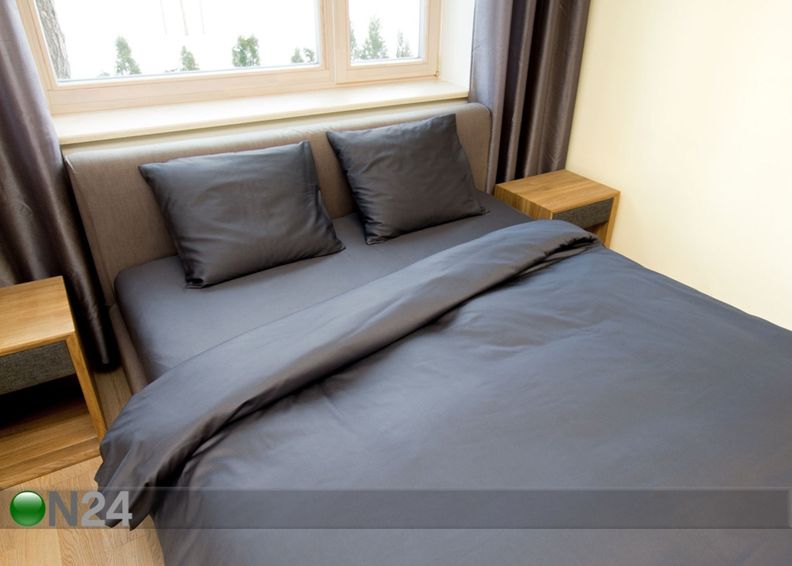 Pussilakanasetti Ivory-Grey 220x210 cm kuvasuurennos