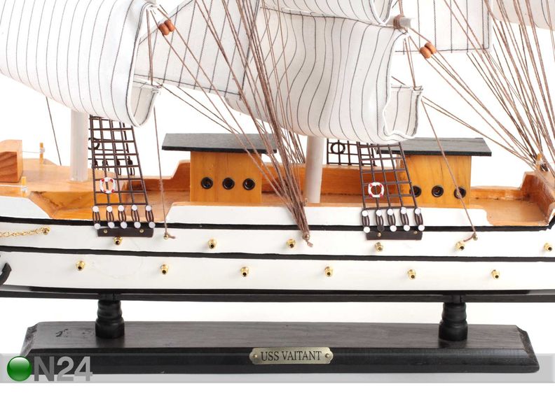 Puulaiva USS VAITANT kuvasuurennos