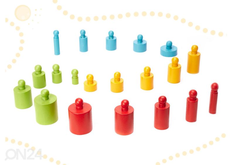 Puulelu Vaakapainot kuvasuurennos