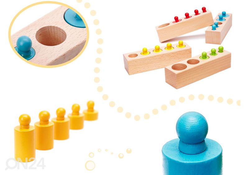 Puulelu Vaakapainot kuvasuurennos