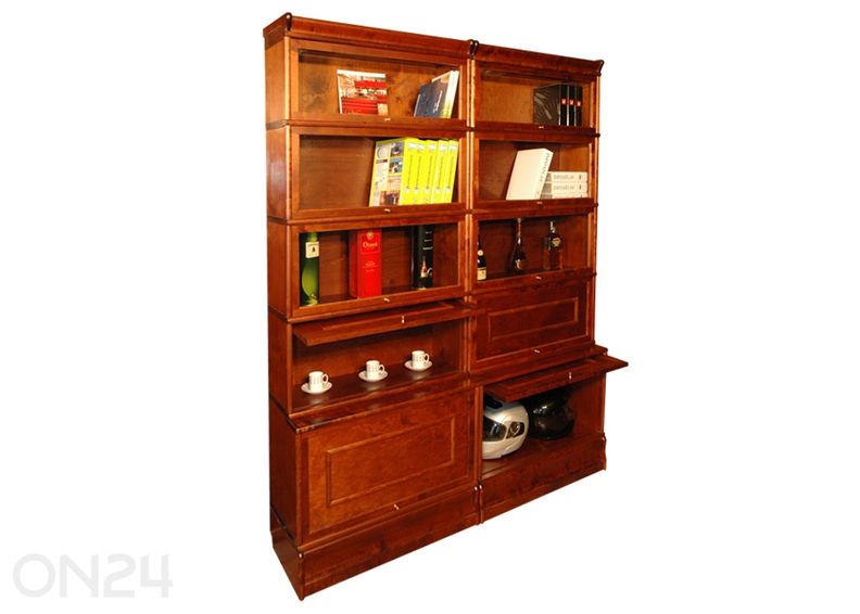 Puuovinen keskimoduulihylly kuvasuurennos