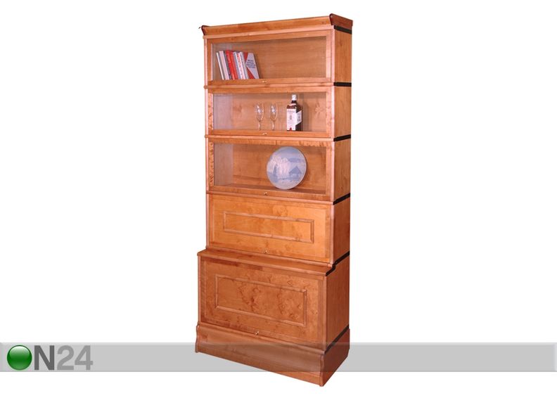 Puuovinen suuri moduulihylly kuvasuurennos