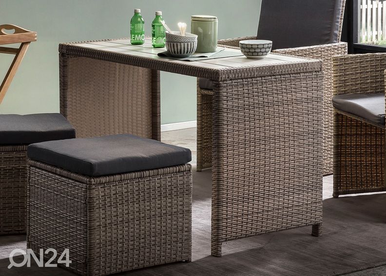 Puutarhakalusteet kuvasuurennos