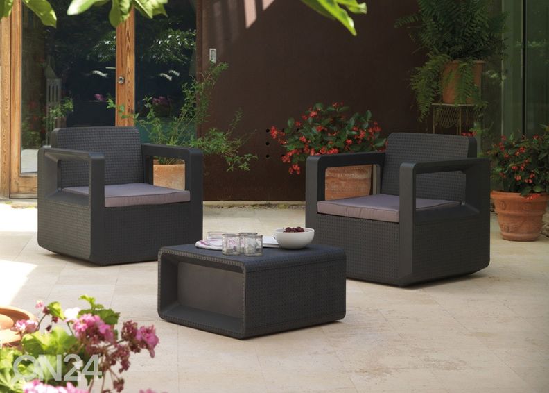 Puutarhakalusteet kuvasuurennos