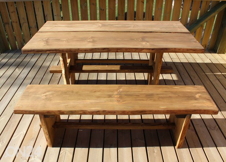 Puutarhakalusteet kuvasuurennos