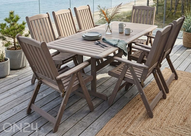 Puutarhakalusteet Bavaria 6 kuvasuurennos