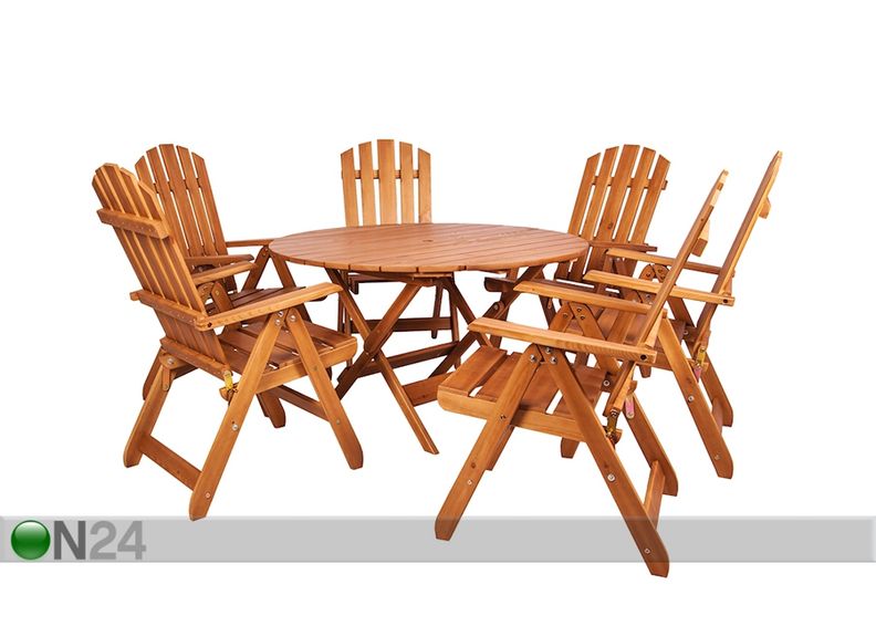 Puutarhakalusteet Canada 6 kuvasuurennos