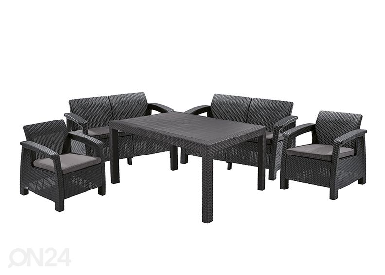 Puutarhakalusteet Corfu Fiesta, grafiitti kuvasuurennos