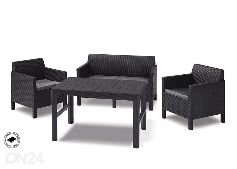 Puutarhakalusteet Keter Orlando, grafiitti kuvasuurennos